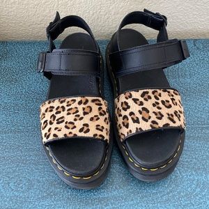 Dr. Martens Leopard Voss Sandal